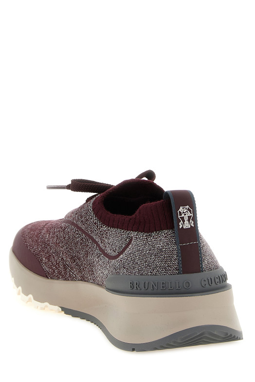 Кроссовки «Runners»  бордового цвета MZUEHRO342CZA67