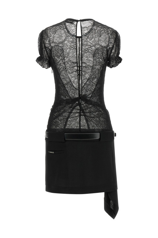 Lace dress Black