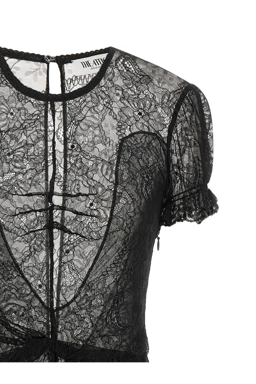 Lace dress Black