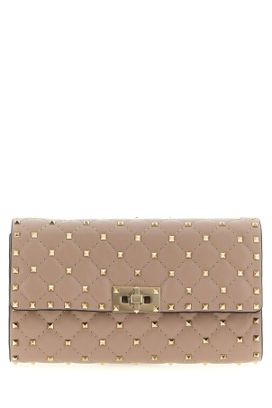 Сумка через плечо Valentino Garavani «Rockstud Spike», розового цвета W2B0137NAPP45