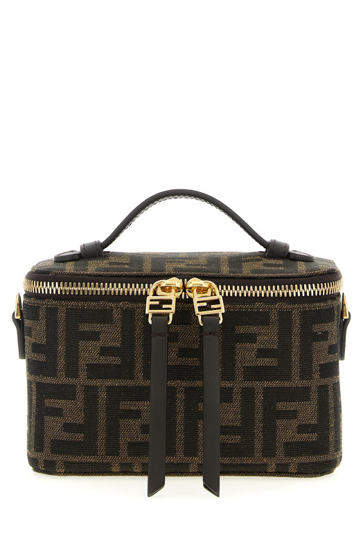 'Fendi Vanity' handbag Brown