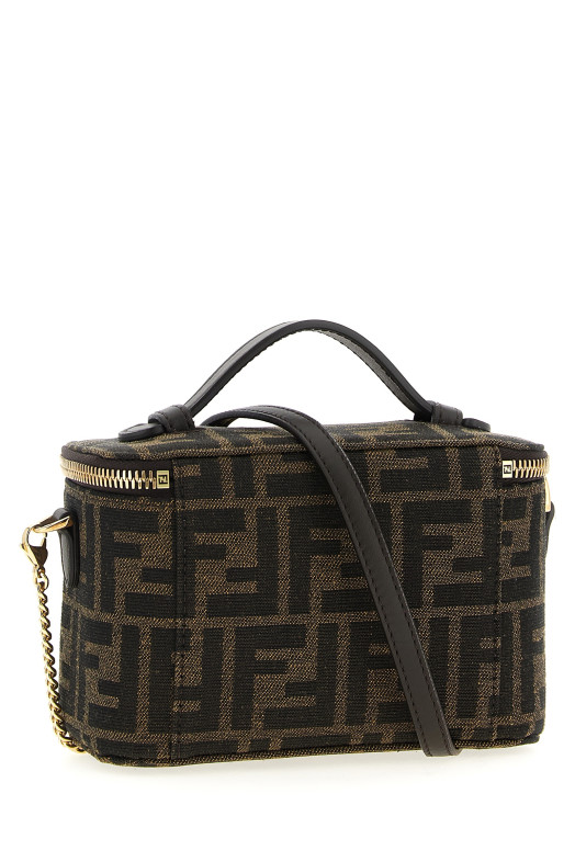 'Fendi Vanity' handbag Brown