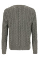 Светр із бавовняної плетінки, сірий POLO RALPH LAUREN 710775885013