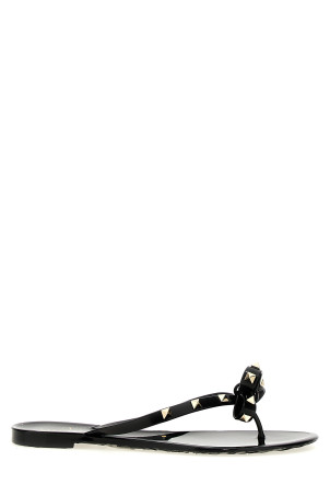 Сандалі Valentino Garavani «PM Thong Rockstud», чорні W2S0552PVS0NO