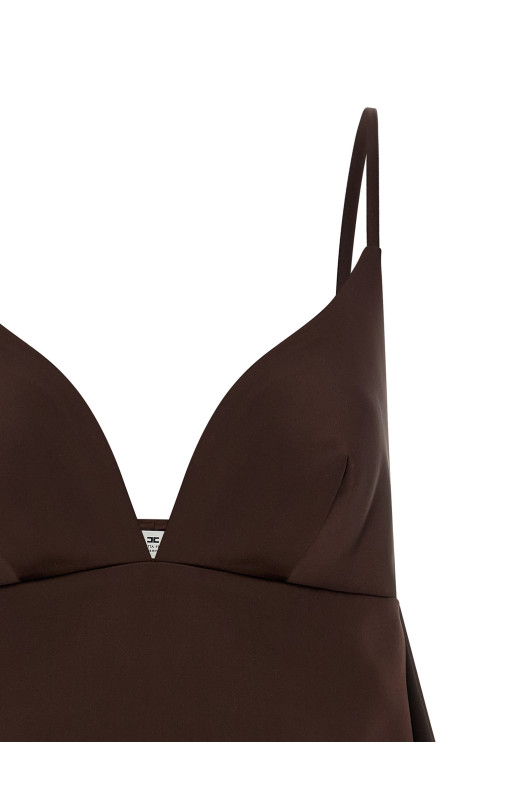 Duchesse dress Brown
