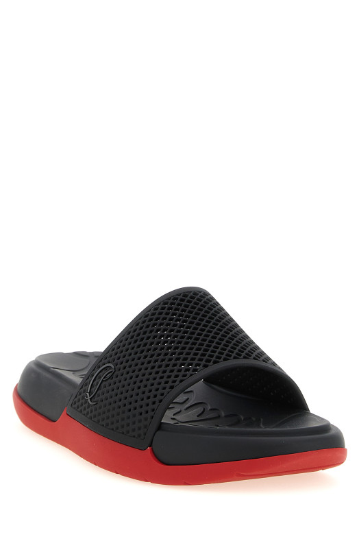 'Easy Breezy' mules Black