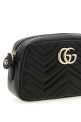 Невелика сумка через плече «GG Marmont», чорна 855273AAFXD1000