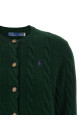 Кардиган с плетением, зеленый POLO RALPH LAUREN 211972104503