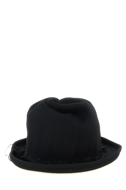 Скульптурний капелюх-корона, чорний YOHJI YAMAMOTO HWH021613