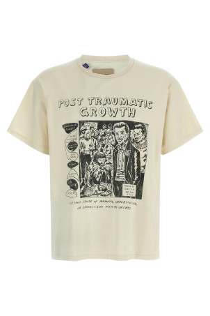 'PTG' T-shirt Beige