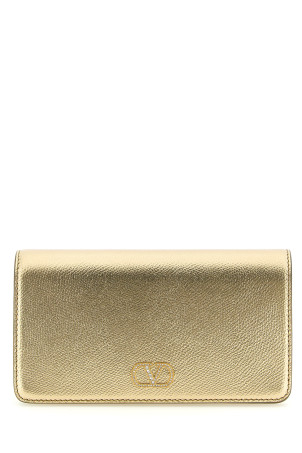Мини-сумка через плечо Valentino Garavani «VLogo Signature», золотого цвета W2P0AY5CHL3HA