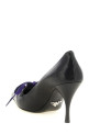 Туфли-лодочки на шнурках, чёрные PRADA 1I612OFA085V69F0002
