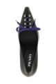 Туфли-лодочки на шнурках, чёрные PRADA 1I612OFA085V69F0002