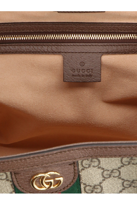 'Ophidia’ shopping bag Beige