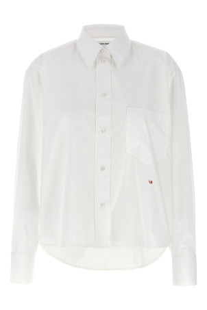 'cropped' shirt White