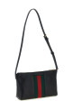 Сумка через плече «Gucci Horsebit Web», чорна 867130AAGOQ1057