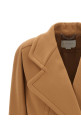 Двобортне пальто бежевого кольору STELLA MCCARTNEY 6644793GU7652745