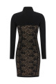 Jacquard dress Black