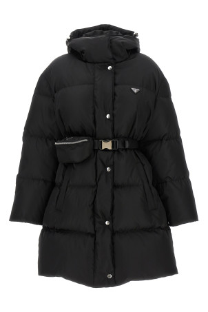 Re-Nylon down jacket Black