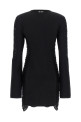 Fringed dress Black