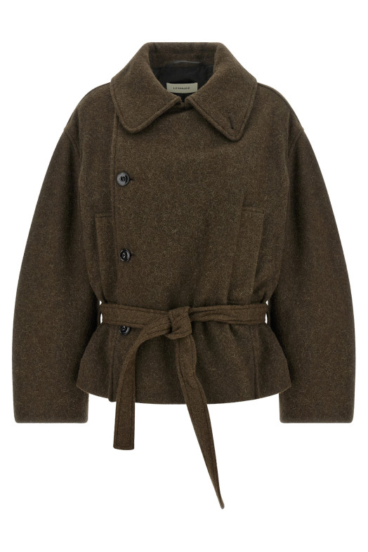 Пальто «Short Wrap», коричневе CO1165LF1700GR704