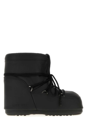 Black synthetic leather Icon Low ankle boots MOON BOOT (1409380)