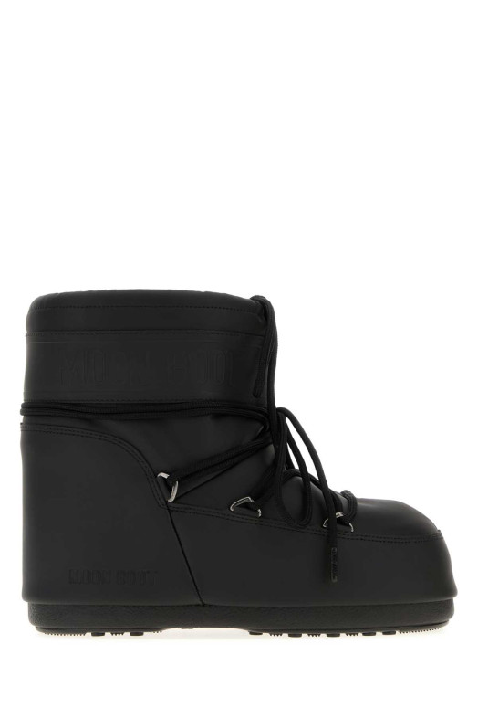 Black synthetic leather Icon Low ankle boots MOON BOOT (1409380)