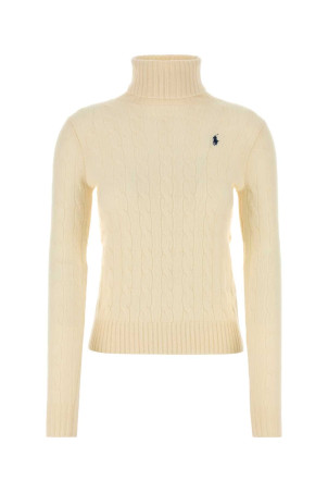 Ivory wool blend sweater Green POLO RALPH LAUREN (211888686)