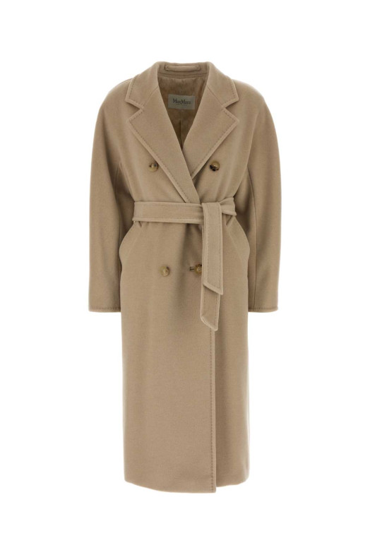 Cappuccino wool blend Madame coat Beige MAX MARA (2621018010600)