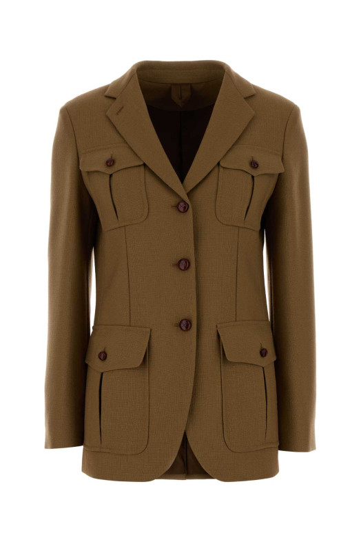 Блейзер Locusta з верблюжої вовни від MAX MARA (2621046121600)