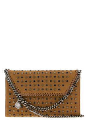Camel alter suede Falabella crossbody bag STELLA McCARTNEY (581238WP0738)
