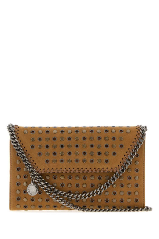 Camel alter suede Falabella crossbody bag STELLA McCARTNEY (581238WP0738)