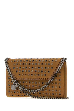 Camel alter suede Falabella crossbody bag STELLA McCARTNEY (581238WP0738)