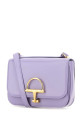 Небольшая кожаная сумка через плечо Gucci Siena цвета сирени GUCCI (846705AADVW)