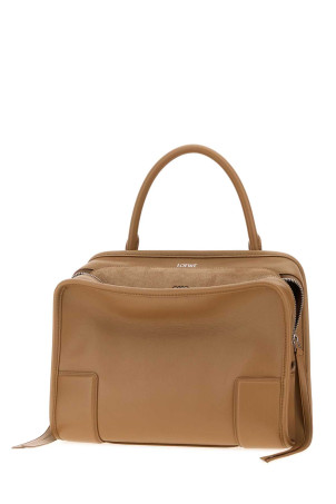 Camel leather medium Amazona 180 handbag LOEWE (A03918MX01)