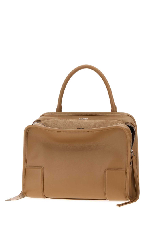 Camel leather medium Amazona 180 handbag LOEWE (A03918MX01)