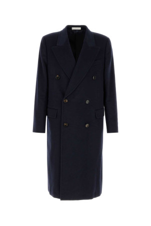 Navy blue cashmere coat Black UMIT BENAN (COFWM660119040690)
