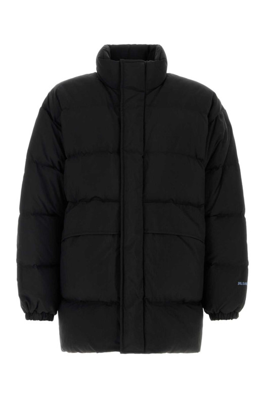 Black nylon blend down jacket JIL SANDER (J22AF0126J70240)