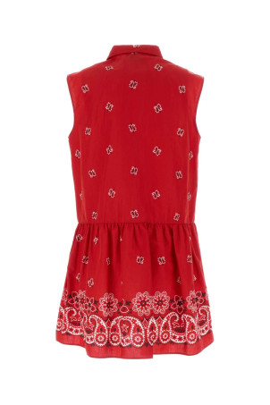 Printed cotton blend dress MIU MIU (MF5889SOOO17XY)