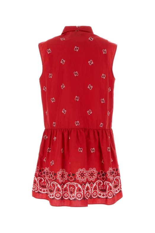Printed cotton blend dress MIU MIU (MF5889SOOO17XY)