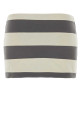 Embroidered cotton mini skirt MIU MIU (MJD235SOOO195L)