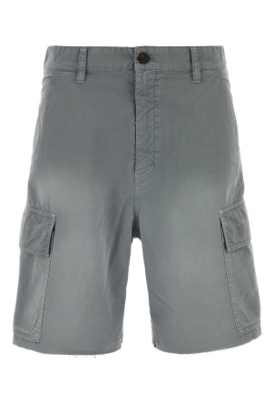 Grey twill bermuda shorts MIU MIU (MP1991SOOO19R3)