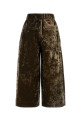 Brown velvet Poetic wide-leg pant UMA WANG (UP3007)