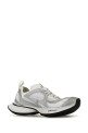 Кроссовки Circuit из белой сетки и резины, бело-черные, BALENCIAGA (793945WFLGY)