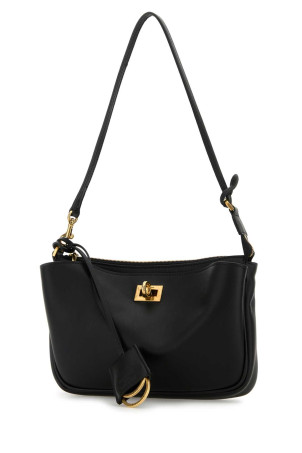 Black leather Rodeo shoulder bag Black BALENCIAGA (8141112ABKX)