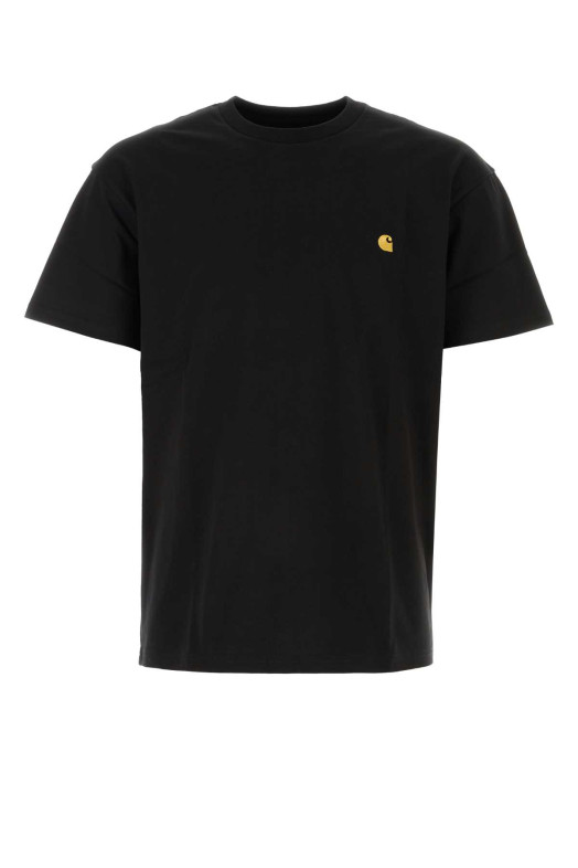 Черная хлопковая футболка с короткими рукавами Chase от CARHARTT WIP (I026391)