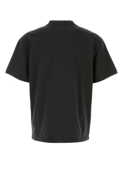 Slate cotton t-shirt PRADA (UJN04ASOOO195B)