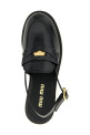 'Penny Loafers' sabots Black