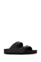 Черные кожаные тапочки Arizona BS от BIRKENSTOCK (1026843)