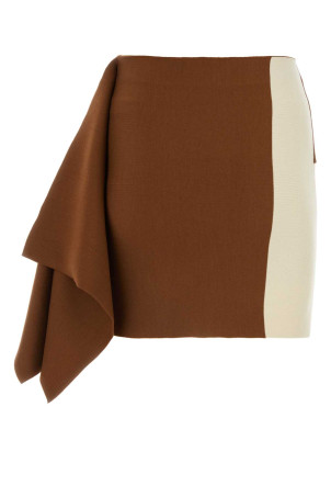 Multicolor wool mini skirt FENDI (FZQ738ARV7)